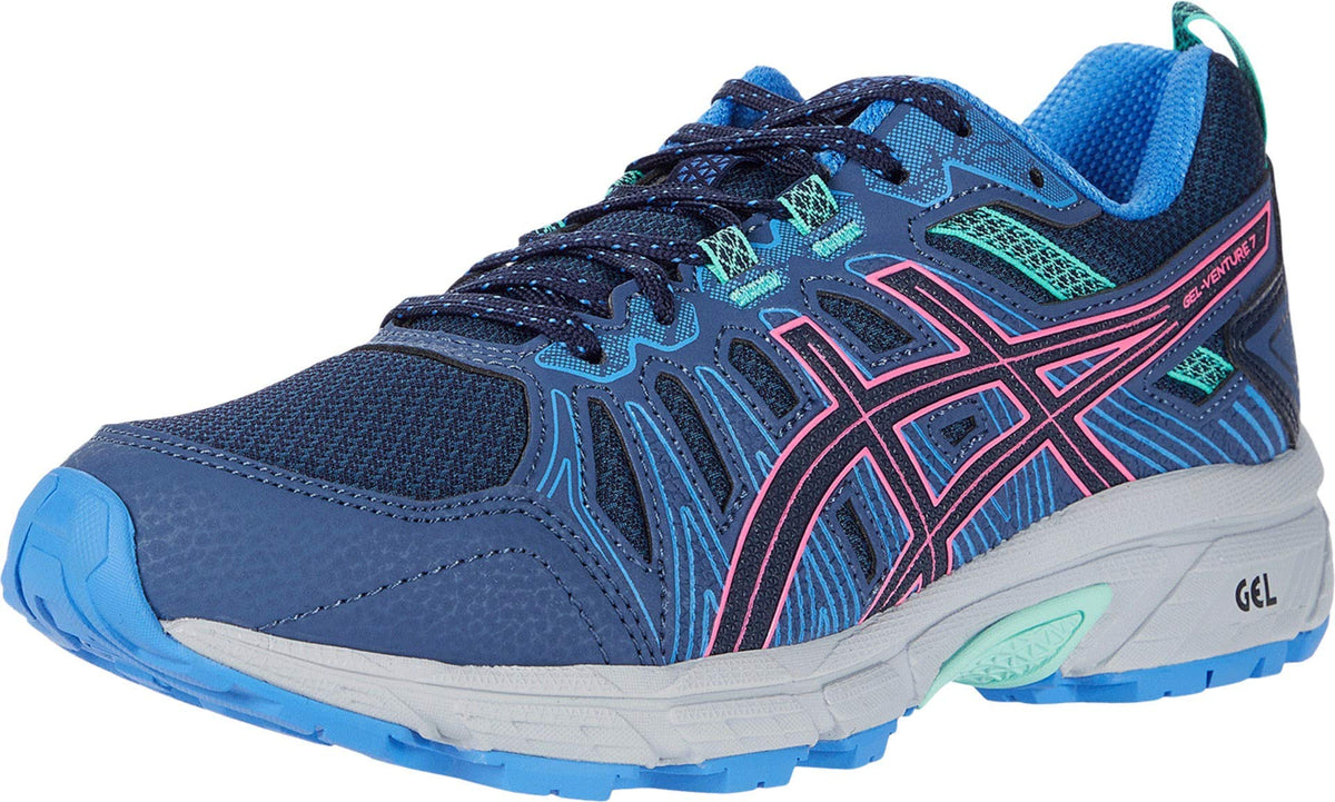 ASICS Gel-Venture® 7 Peacoat/Hot Pink 11.5 B (M)
