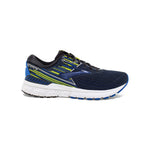 Brooks Mens Adrenaline GTS 19 Running Shoe - Black/Blue/Nightlife - D - 12.0