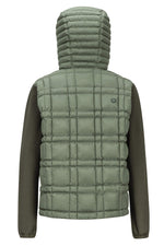 MARMOT Boy's Featherless Rev Hoody - Crocodile/Rosin Green - XS