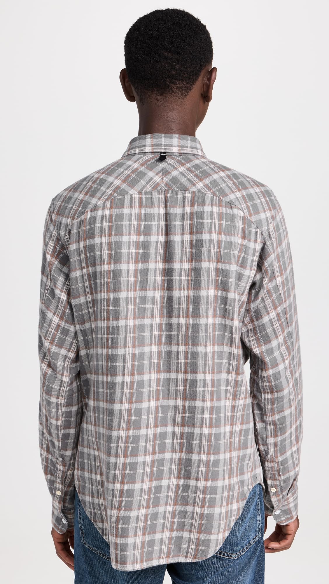 rag & bone Men's Fit 2 Yokohama Plaid Shirt, Stnpld, M
