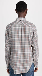 rag & bone Men's Fit 2 Yokohama Plaid Shirt, Stnpld, M