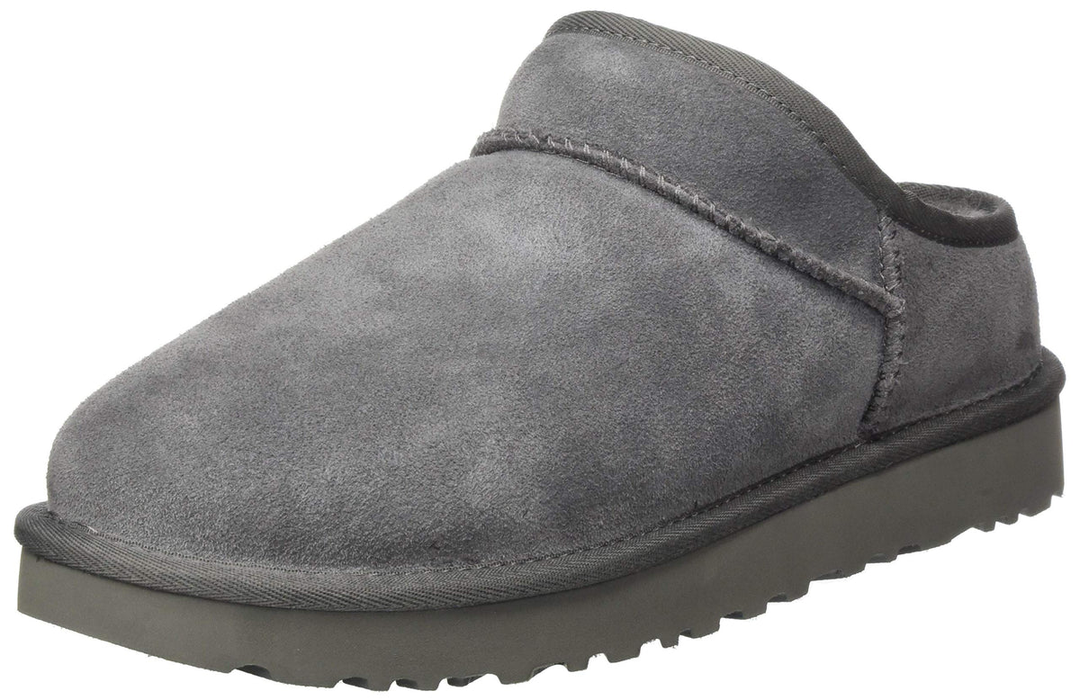 UGG Classic Suede Slipper, 11, Grey