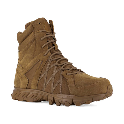 Reebok Work Men's RB3462 8" Tactical Boot with Side Zipper Coyote Military, 9