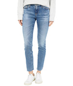 AG Adriano Goldschmied Prima Mid-Rise Ankle Cigarette in 19 Years Topography 19 Years Topography 29 28