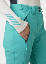 Helly-Hansen Legendary Insulated Pant for Women - Waterproof, Windproof, Breathable Ski Pants with PrimaLoft Insulation, 525 Turquoise - M