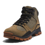 Timberland Men's Mt. Maddsen Waterproof Mid Hiking Boot, Olive Nubuck, 8.5 Wide