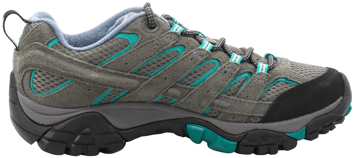 Merrell Women's Moab 2 Vent Hiking Shoe, Granite/Aqua, 10.5 M US