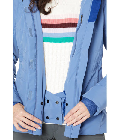 Obermeyer Women's Standard Tuscany Elite Jacket, Blue Ash, 14