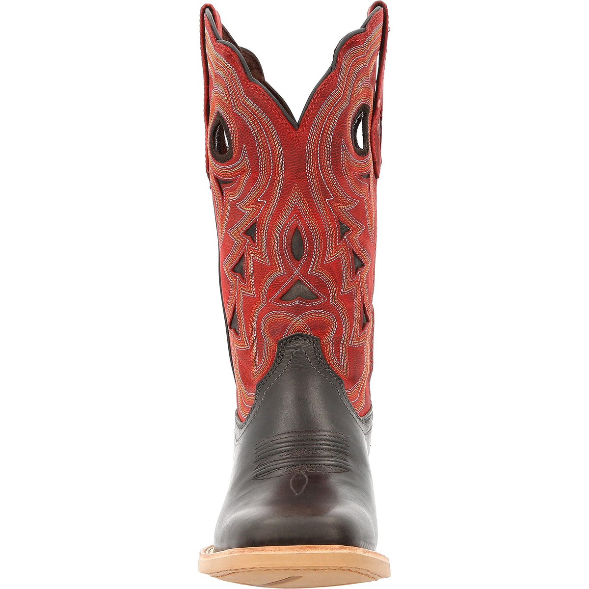 Durango® Lady Rebel Pro™ Women's Black & Crimson Western Boot Size 8.5(M)