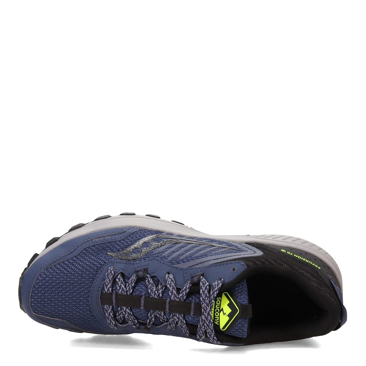 Saucony Men's Excursion TR15 Trail Running Shoe, Space/Alloy, 13