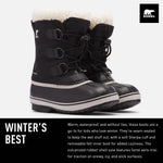 Sorel Kids Yoot Pac Nylon Snow Boots 1 Big Kid Black