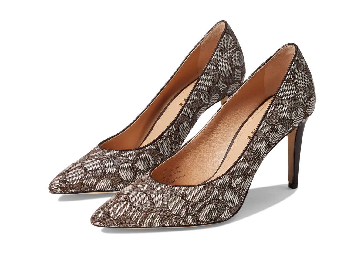 Coach Skyler Jacquard Pump Oak/Maple 10 B (M)