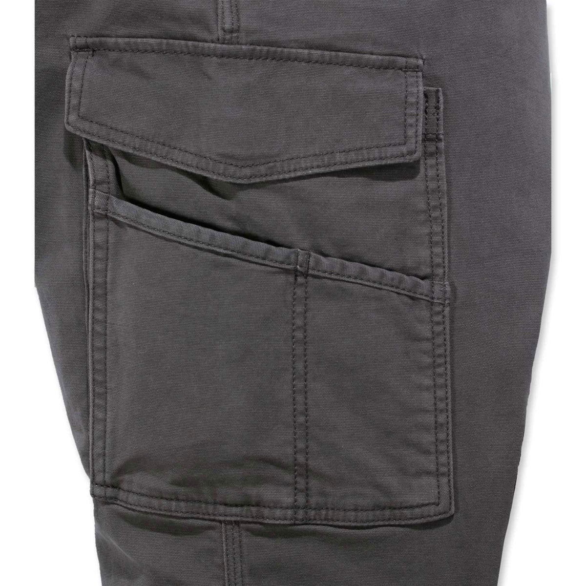 Carhartt Men's Rugged Flex Relaxed Fit Canvas Cargo Work Pant 44W x 30L Shadow