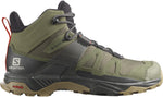 Salomon X Ultra 4 Mid GTX Hiking Boots Mens Sz 12.5 Deep Lichen Green/Peat/Kelp