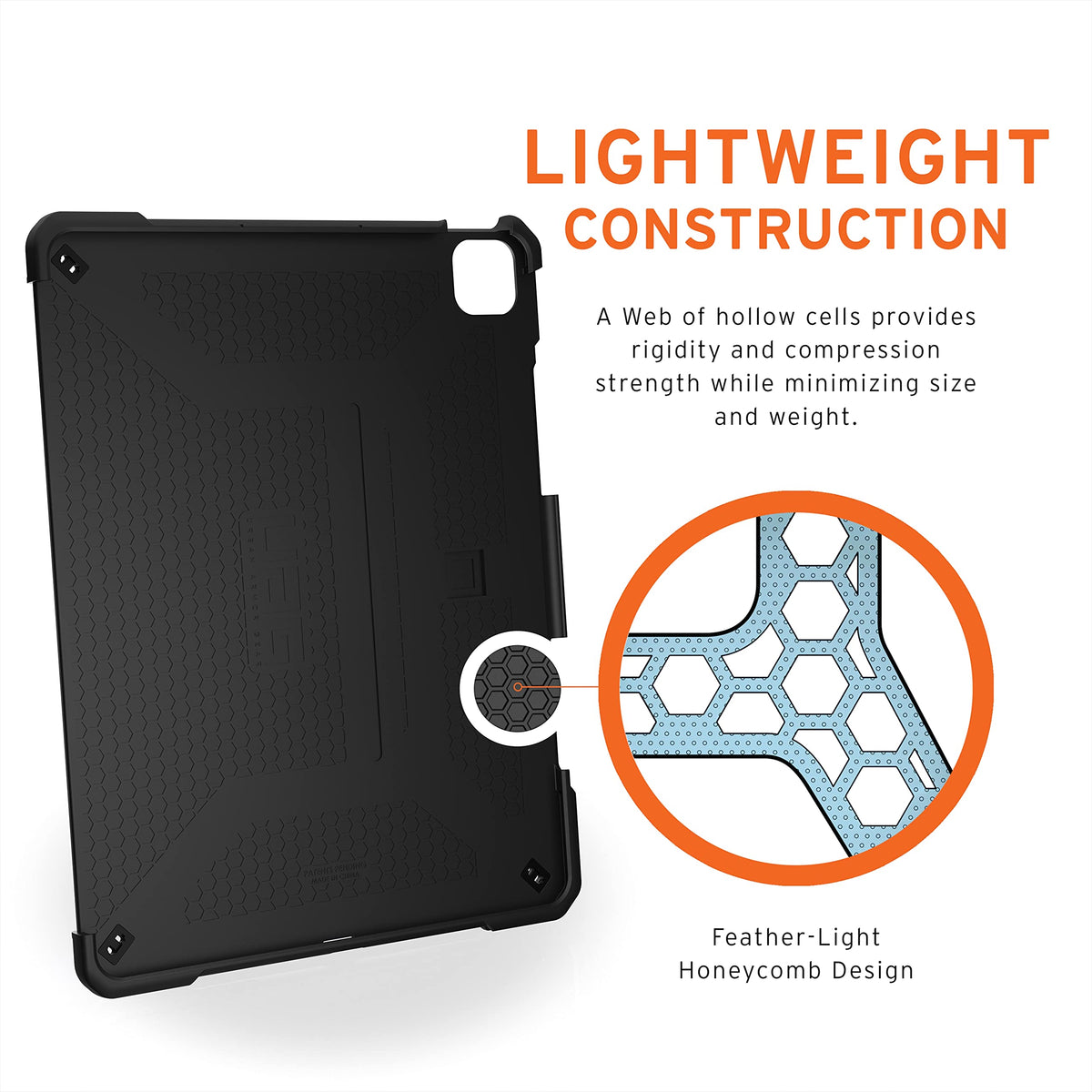 URBAN ARMOR GEAR UAG iPad Pro 12.9" (6th Gen 2022, 5th Gen 2021) Case Blue Cobalt Metropolis Rugged Heavy Duty Protective Cover Multi-Angle Viewing Folio Stand with Pencil Holder