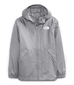 THE NORTH FACE Boy's Zipline Rain Jacket (Little Kids/Big Kids) Meld Grey MD (10-12 Big Kids)