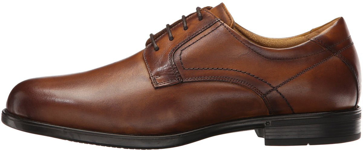Florsheim Men's Medfield Plain Toe Oxford Dress Shoe 12 Cognac
