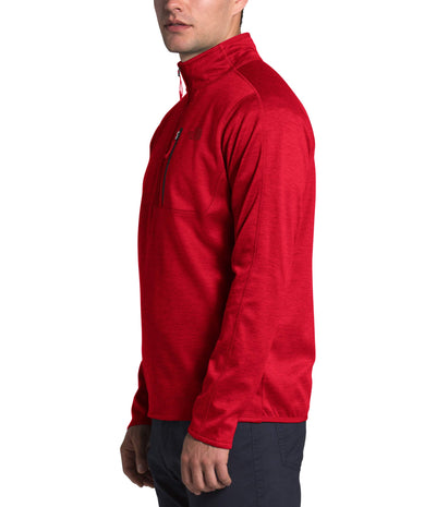 THE NORTH FACE Canyonlands 1/2 Zip - Men's TNF Red Heather Large