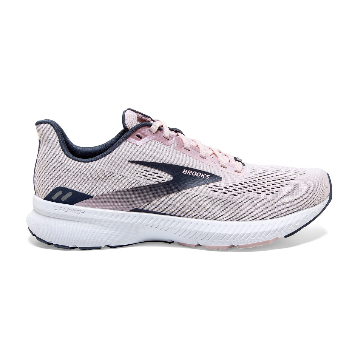 Brooks Launch 8 Women's Neutral Running Shoe - Primrose/Ombre/Metallic - 7 Wide