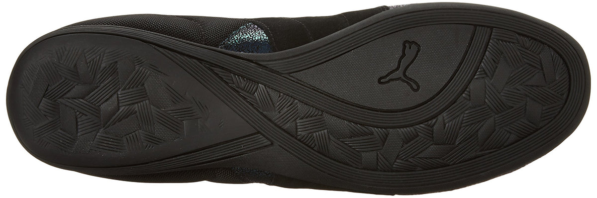 PUMA womens Eskiva Low Deep Summer Slip on Sneakers 8.5 Black