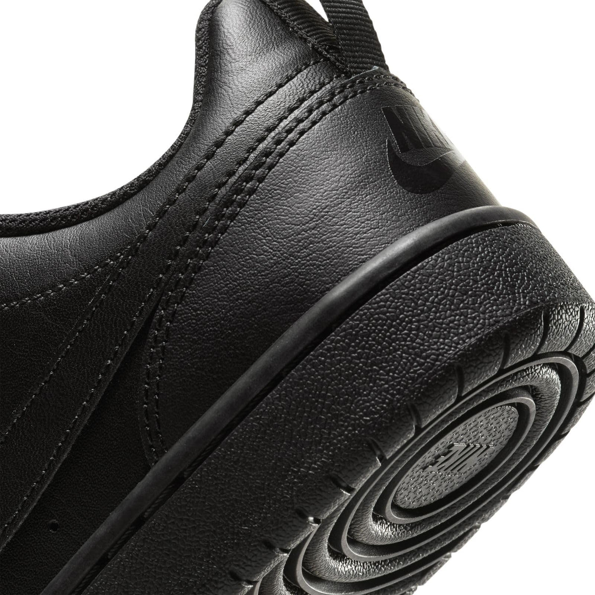 Nike Court Borough Low 2 (Big Kid) Black/Black/Black