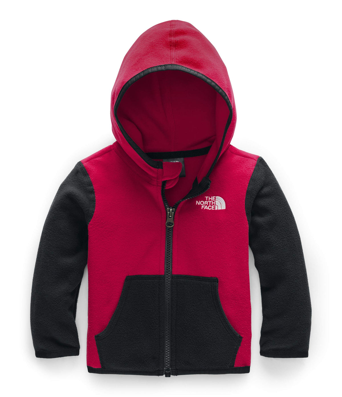 THE NORTH FACE Infant Glacier Full Zip Hoodie, TNF Red (Past Season), 6-12 Months