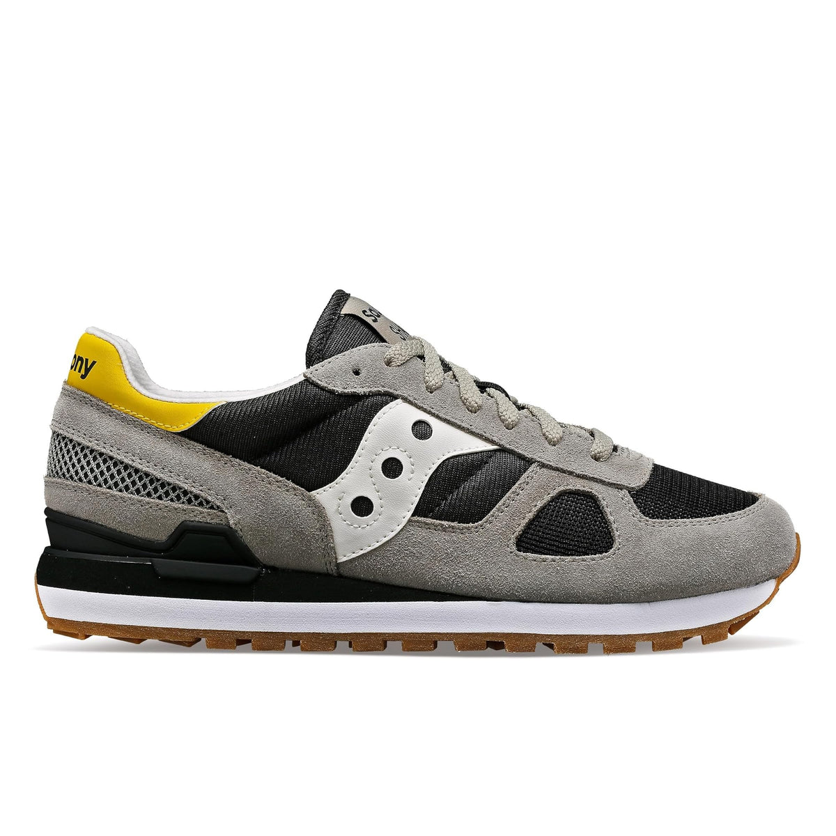 Saucony Shadow Original Black/Grey Men's 8, Women's 9.5 Medium