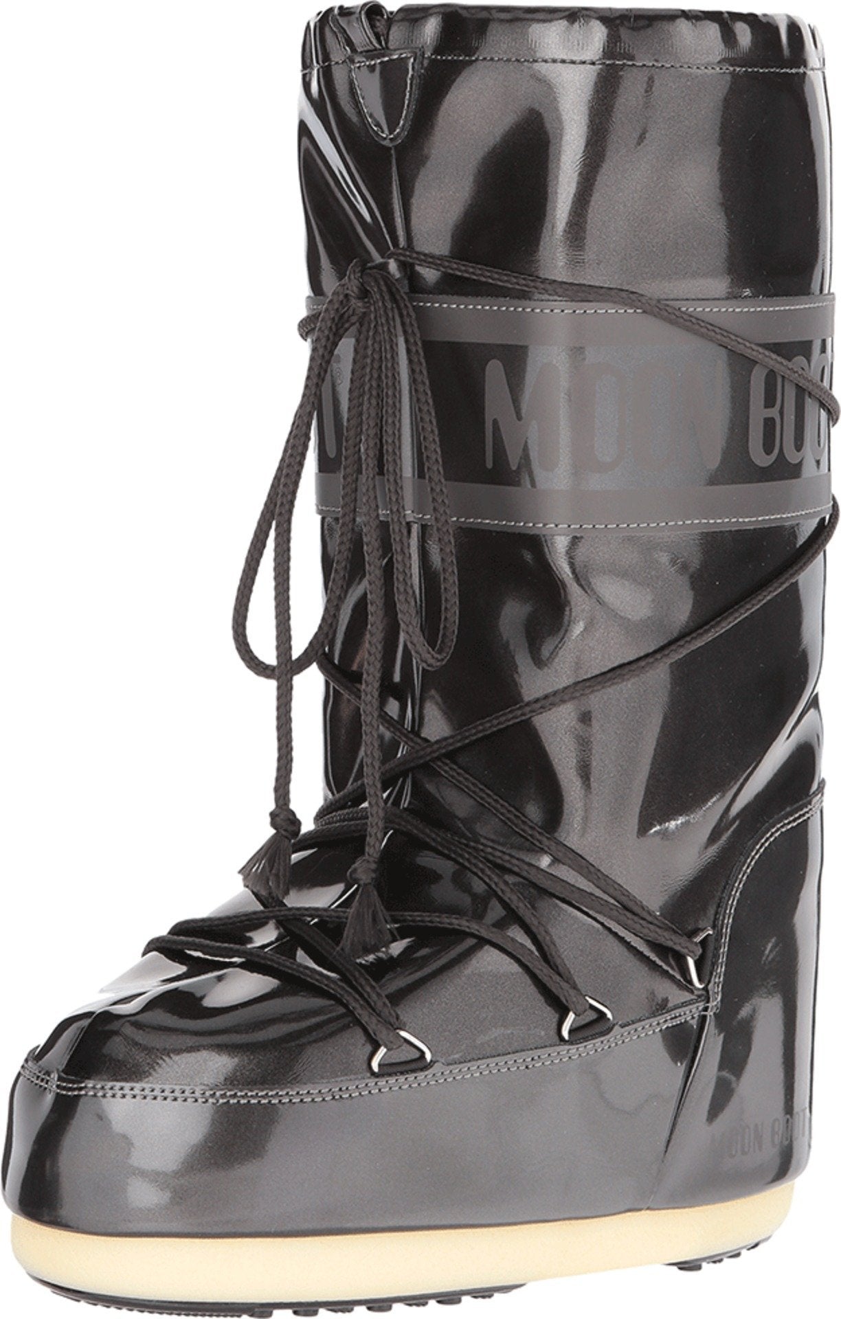 Moon Boot Vinyl Met Black EU 39-41 (US Men's 7-8.5, US Women's 8-9.5) Medium