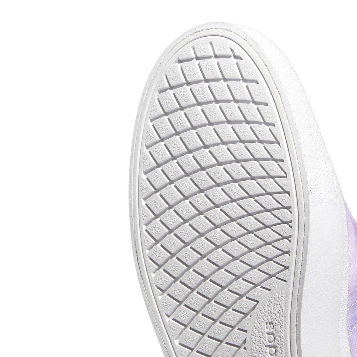 Adidas Women's Vulc Raid3r Skateboard Shoes, White/Pink/Silver Metallic US 6.5