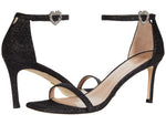 Stuart Weitzman Amelina 75 Heart Black 7.5 M