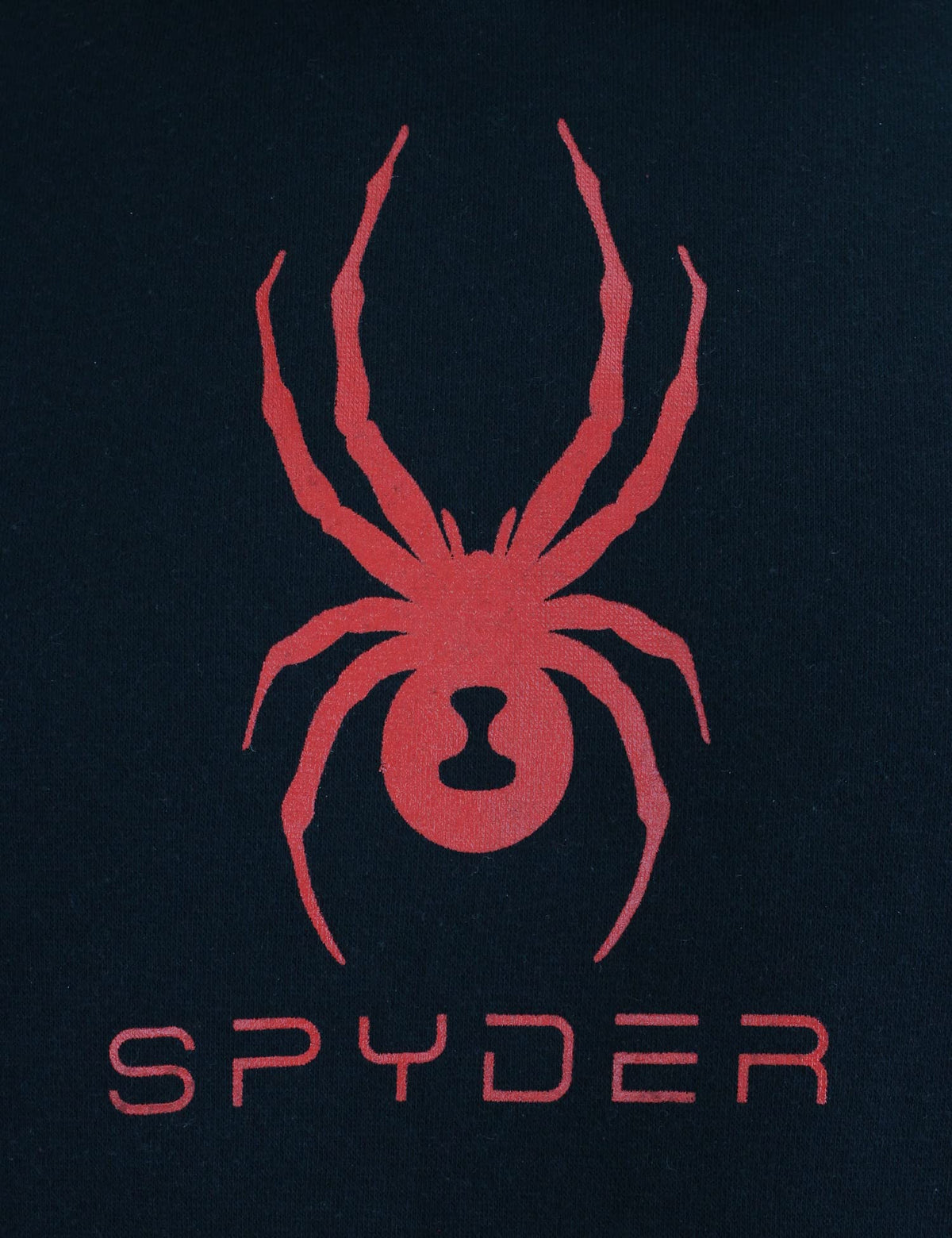 Spyder Men's Logo Pullover Hoodie, Color Options Large Racing Red/Black