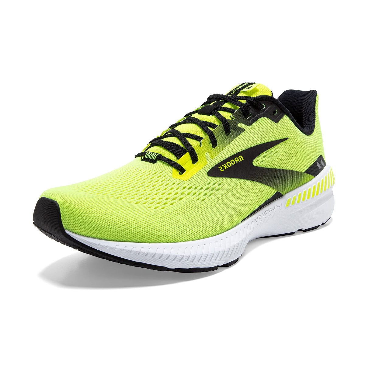 Brooks Launch GTS 8 Nightlife/Black/White 13 D (M)