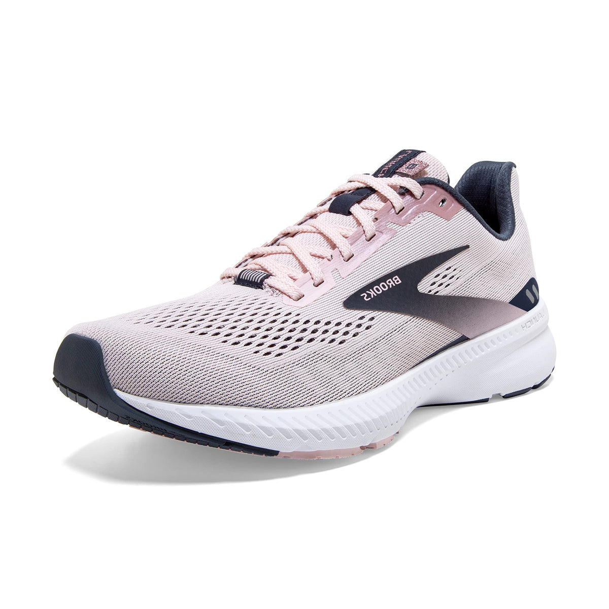 Brooks Launch 8 Women's Neutral Running Shoe - Primrose/Ombre/Metallic - 7 Wide
