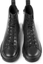 Camper Men's Medium Lace Boot Fashion, Black 004, 6.5