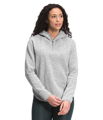 The North Face Women's Crescent Popover, TNF Light Grey Heather, L