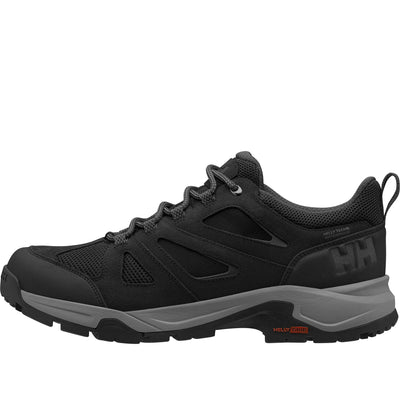 Helly-Hansen Mens Switchback Trail Low HT Performance Lightweight Hiking Sneaker Shoe, 990 Black/Ebony, 11.5