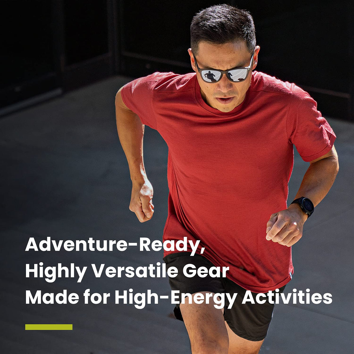 Smartwool Men's Classic Thermal Merino Wool Base Layer — Quarter Zip (Slim Fit), Rhythmic Red, Large