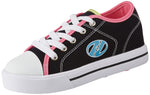 HEELYS Girl's Classic X2 (Little Kid/Big Kid/Adult) Black/Multicolor 3 Little Kid M