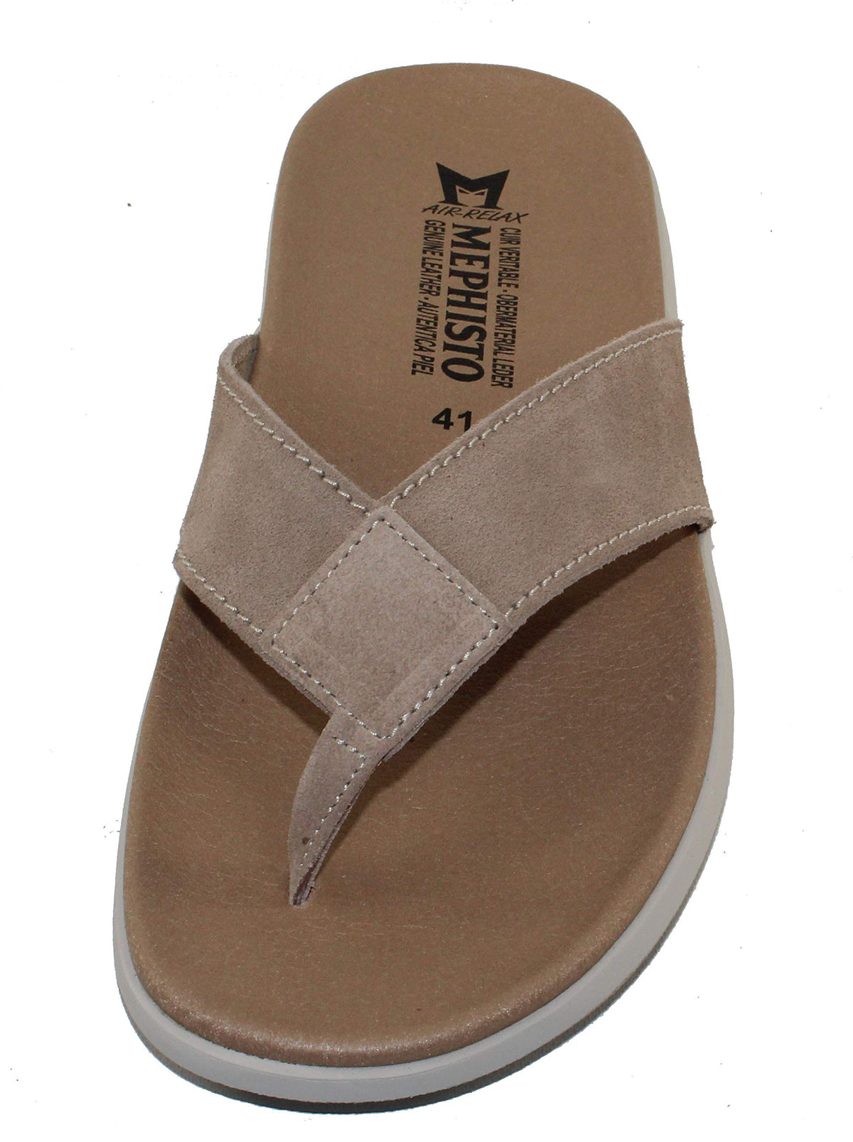 Mephisto Charly Taupe Velours 44 (US Men's 10) D (M)