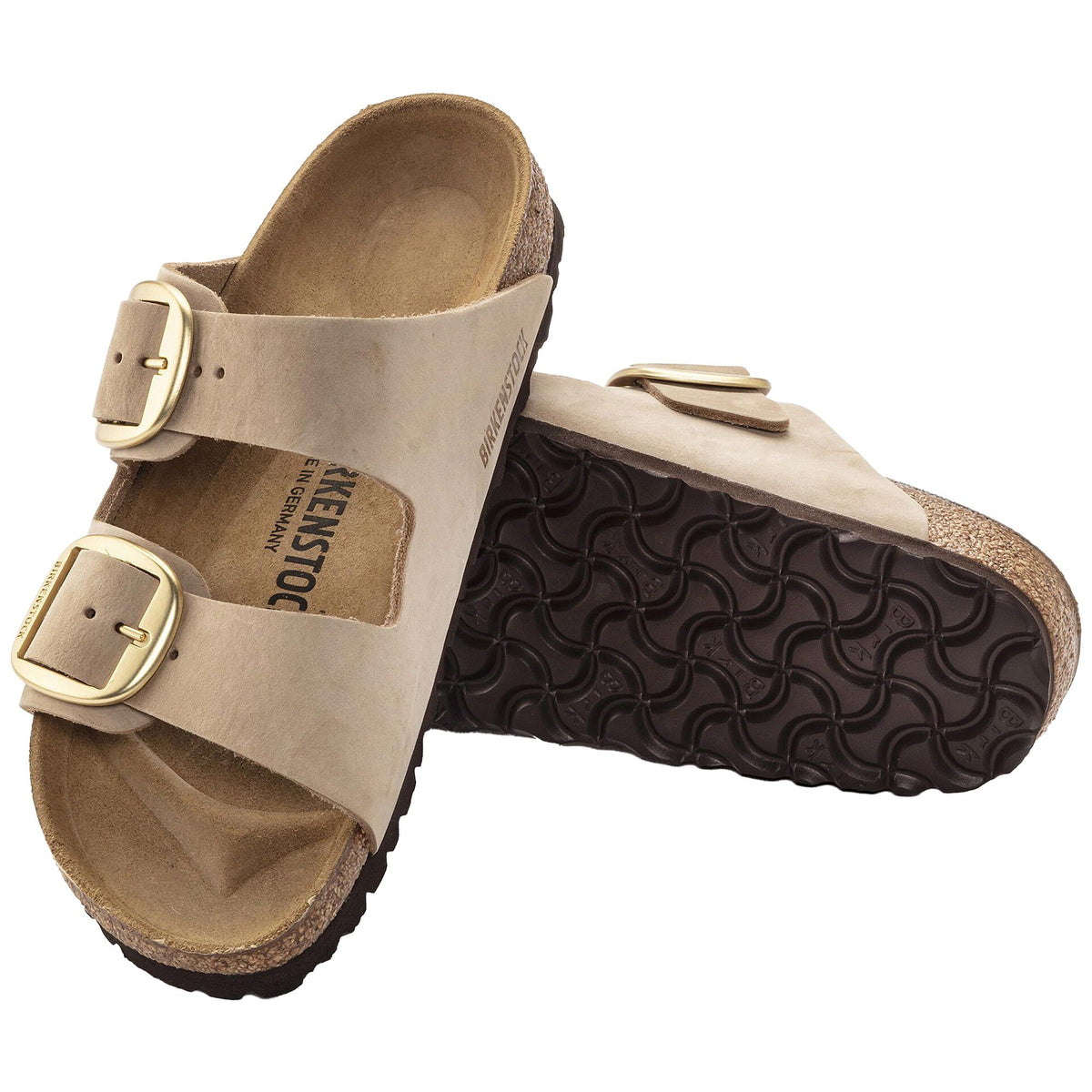 Birkenstock Women's Arizona Big Buckle Sandals, Sandcastle, EU36 (5-5.5US)