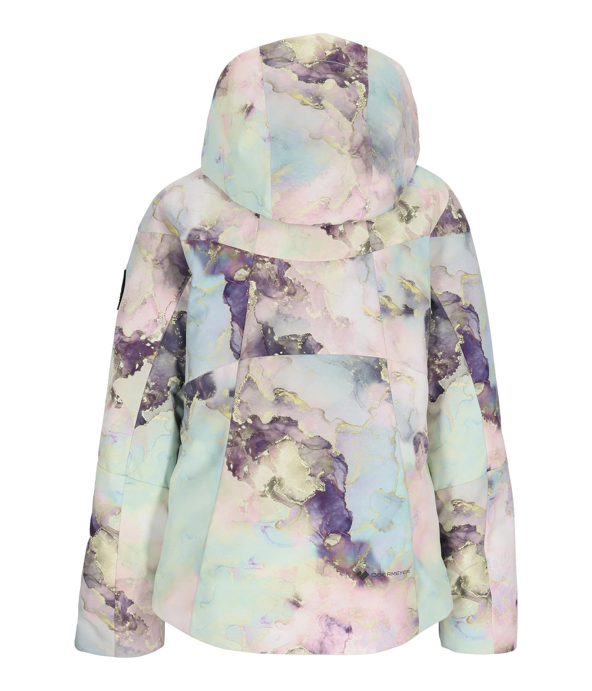 Obermeyer Girl's Reese Jacket (Big Kids) Crystal Aurora MD (10-12 Big Kid)