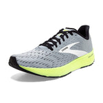 Brooks Men's Hyperion Tempo Road Running Shoe - Grey/Black/Nightlife - 7.5 Medium