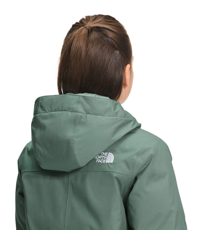 THE NORTH FACE Girls' Greenland Down Parka, Laurel Wreath Green, Medium