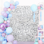 Square Sequin Wall Panels Shimmer Wall Birthday Party Backdrop Decorations Background 3ftx4ft