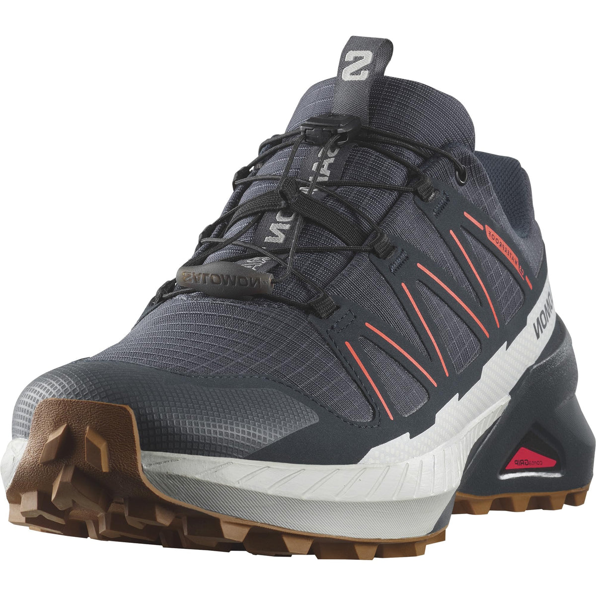 Salomon Men’s Speedcross Peak ClimaSalomon Waterproof Trail Running Shoes - India Ink/Carbon/Glacier Gray - 10.5