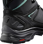 Salomon Women's X ULTRA MID WINTER CSWP W Snow Boots, Black/PHANTOM/Trellis, 7