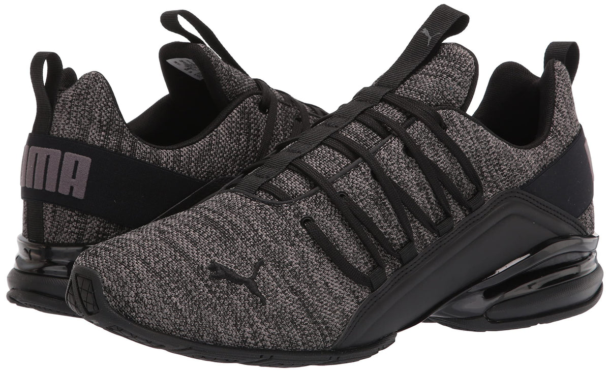 PUMA Men's Axelion Cross Trainer 11 Multi Puma Black-castlerock