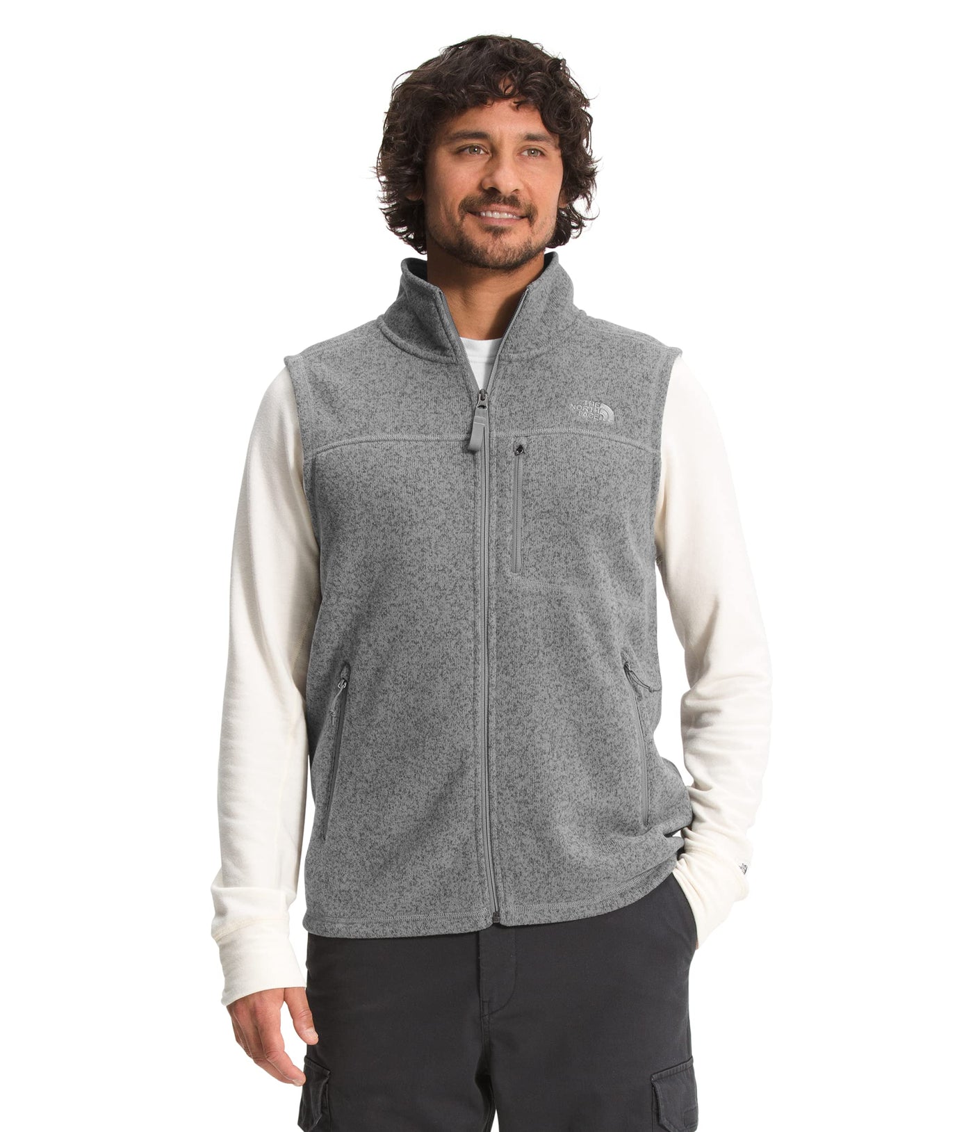 The North Face Men's Gordon Lyons Classic Vest, TNF Medium Grey Heather, S