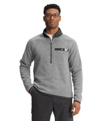 THE NORTH FACE Men's Gordon Lyons ¼ Zip Pullover, TNF Medium Grey Heather, X-Large