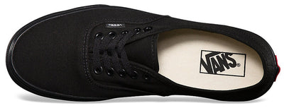 Vans Unisex Authentic Black/Black Canvas VN000EE3BKA Mens 6.5, Womens 8